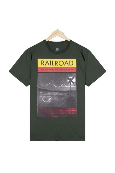 railroad verde musgo