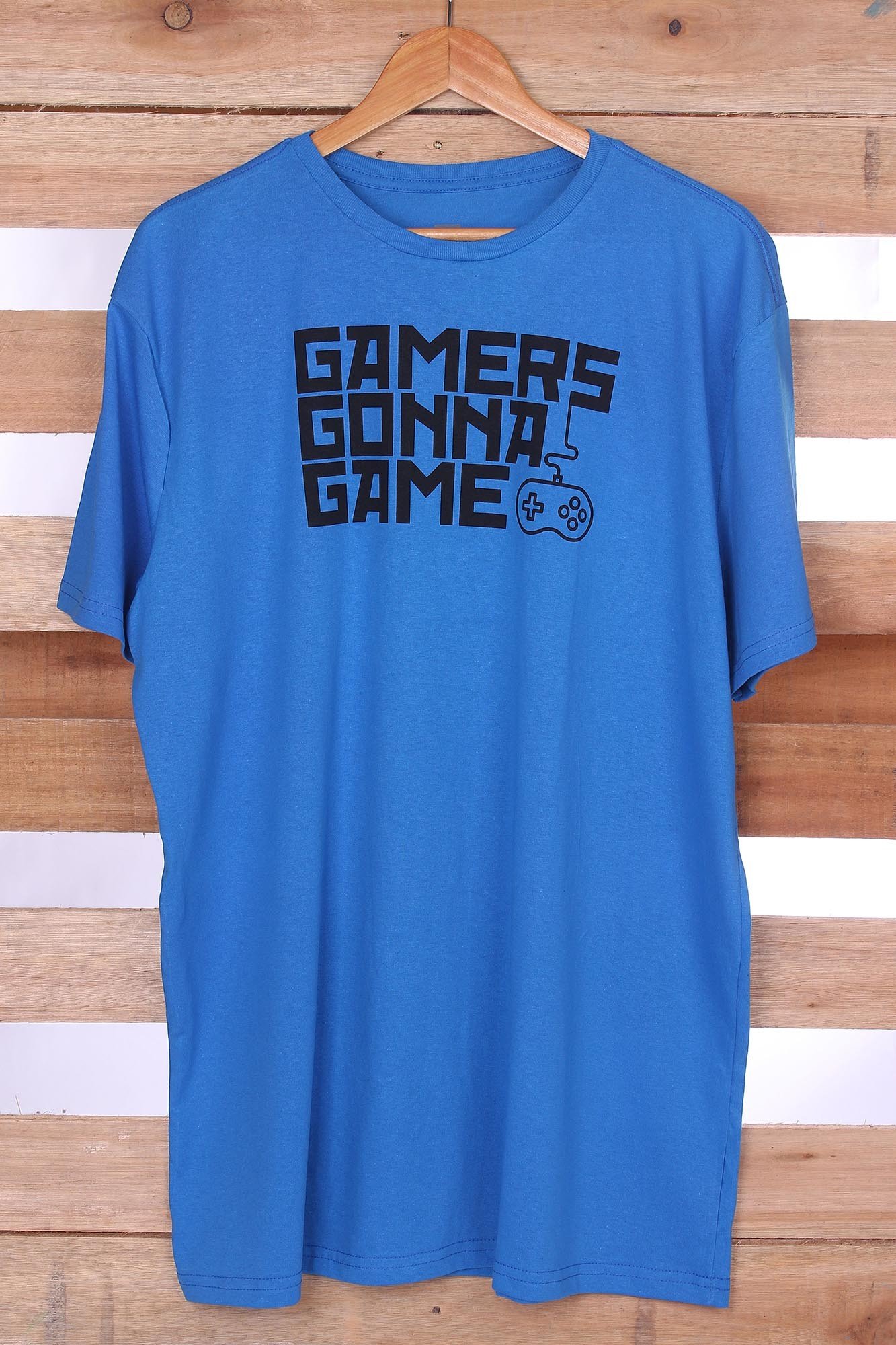 Camiseta Azul​ em Oferta - Gogo Closet