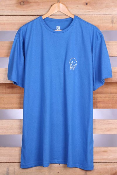 smiley azul plus