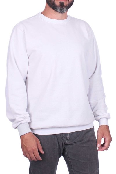 moletom basico branco