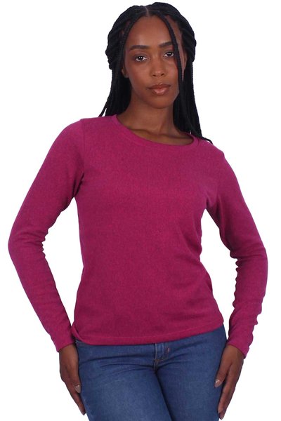 blusa la gola redonda pink 2