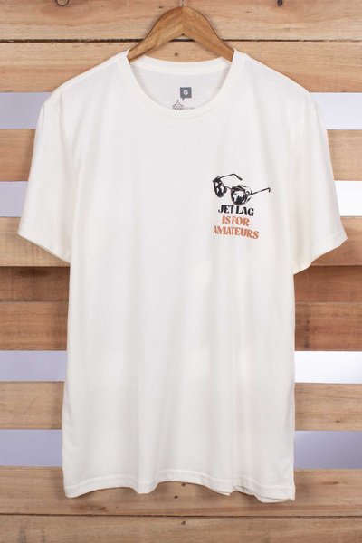 camiseta jetlag off white adulto 2