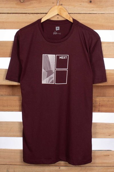 camiseta vinho next22
