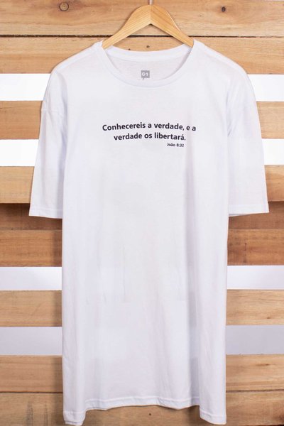 camiseta joao 8 32 branca plus 2