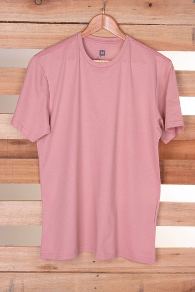 camiseta basica rosa