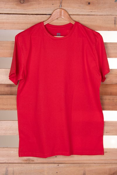 camiseta basica vermelho