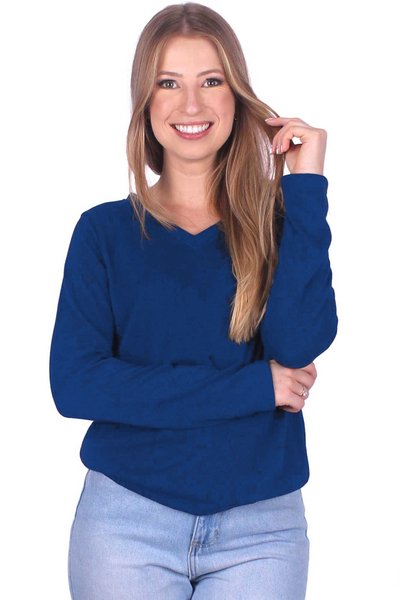 blusa la gola v royal 2