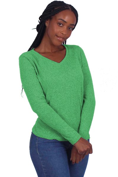blusa la gola v verde2