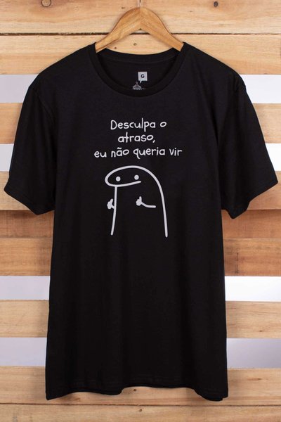 desculpe o atraso preto