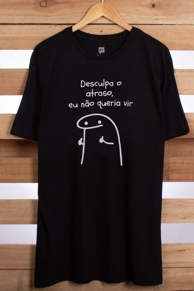 desculpe o atraso preto plus2