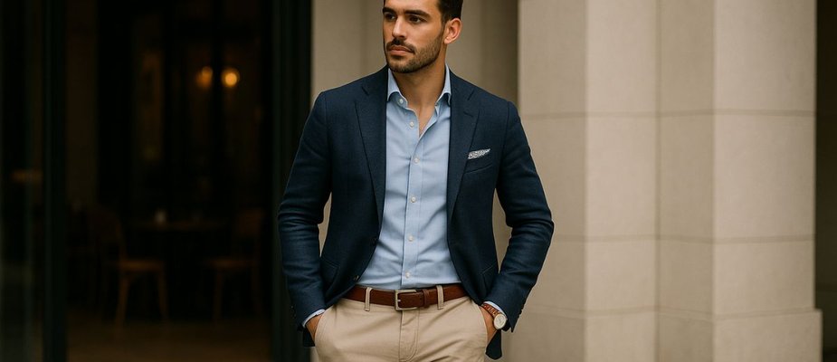 Esporte Fino Masculino: O Que É e Como Utilizar com Elegância Esporte Fino Masculino: O Que É e Como Utilizar com Elegância
