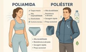 Qual a Diferença Entre Poliamida e Poliéster